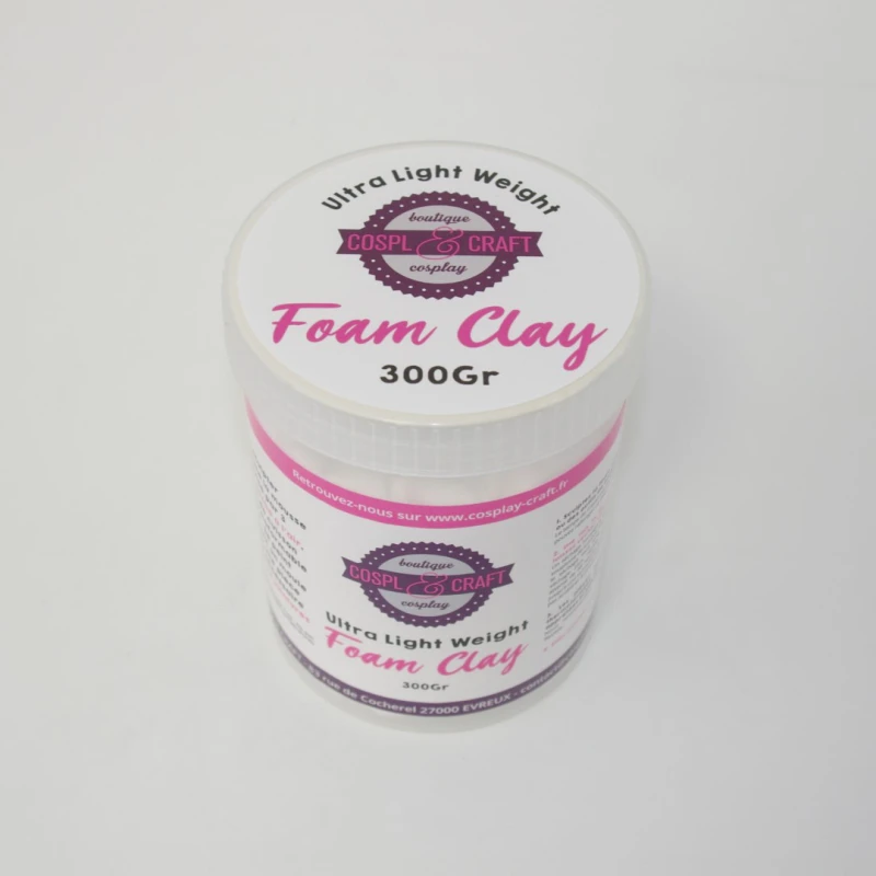 Foam Clay Blanche - 3 Tailles 2 Foam Clay Blanche - 3 Tailles – Image 2