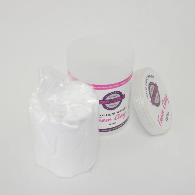 Foam Clay Blanche - 3 Tailles 4 Foam Clay Blanche - 3 Tailles – Image 4