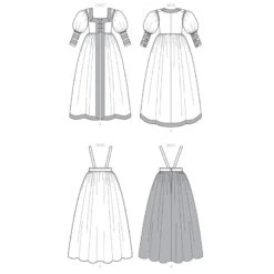 Patron A.C Robe Médievale -Jeu De Rôle patron ac robe medievale 5