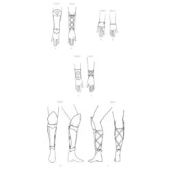 Patron Armure Partie 3 -Jeu De Rôle patron armure partie 3 4