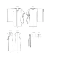 Patron Kimono Japonais -Jeu De Rôle patron kimono japonais 5