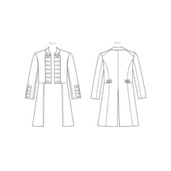 Patron Manteau Cuir Outlander -Jeu De Rôle patron manteau cuir outlander 4