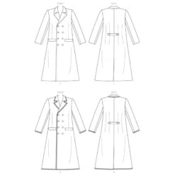 Patron - Manteau Victorien -Jeu De Rôle patron manteau victorien 2