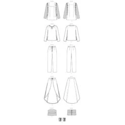 Patron Type Lagertha -Jeu De Rôle patron type lagertha 3