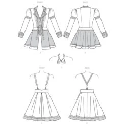 Patron Uniforme Scolaire -Jeu De Rôle patron uniforme scolaire 6