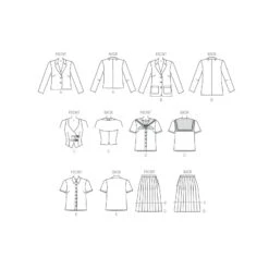 Patron Uniformes écolière -Jeu De Rôle patron uniformes ecoliere 7