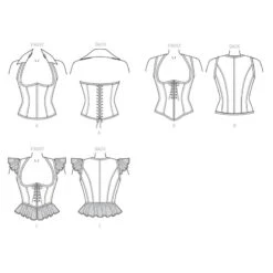 Patron Yaya Han - Underbust Type Veste -Jeu De Rôle patron yaya han underbust type veste 3