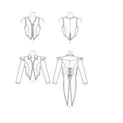 Patron Yaya Han - Veste Queue De Pie -Jeu De Rôle patron yaya han veste queue de pie 5