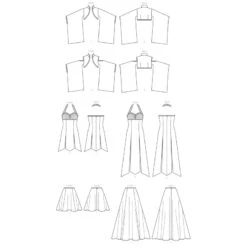 Patron Y.H Robe Médiévale -Jeu De Rôle patron yh robe medievale 3