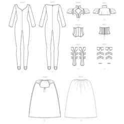 Patron Y.H Super Héroïne -Jeu De Rôle patron yh super heroine 4